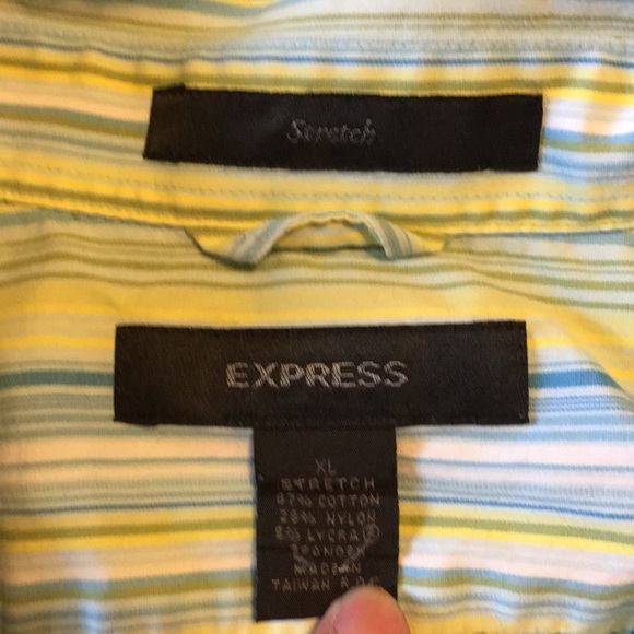 Express Mens Button Down Express Shirt - Picture 2 of 2